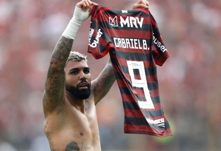Gabigol es una de las figuras del Flamengo brasileño. Foto: Internet
