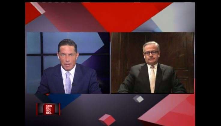 Manuel GOnzález partició en el programa Conclusiones de CNN