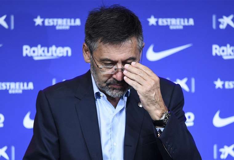 Josep Maria Bartomeu se acogió a su derecho de no declarar. Foto: AFP