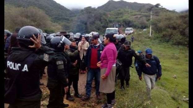 Pobladores de Tariquia rechazan proyecto petrolero/Foto: David Maygua