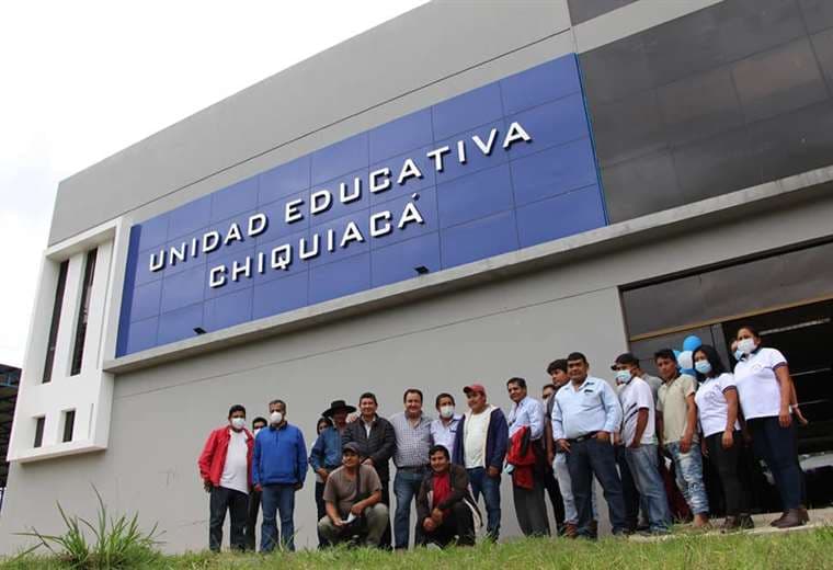 Unidad Educativa Chiquiacá, en Tarija
