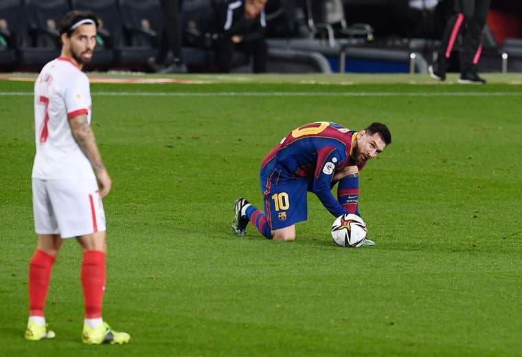Retener a Messi será el reto del nuevo presidente del Barcelona. Foto: AFP