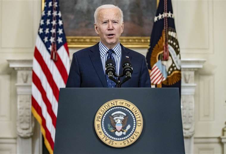 Biden celebró la aprobación de su plan en el Senado