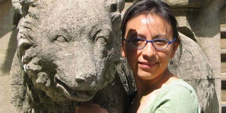La premiada bióloga boliviana Ximena Vélez. Foto: Archivo