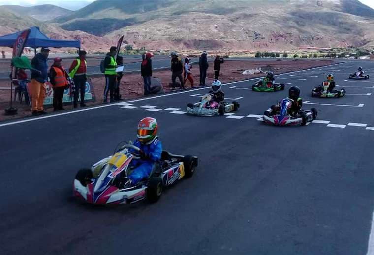 El kartódromo “Ojo del Inca”, en Tarapaya, Potosí, será escenario de la primera prueba