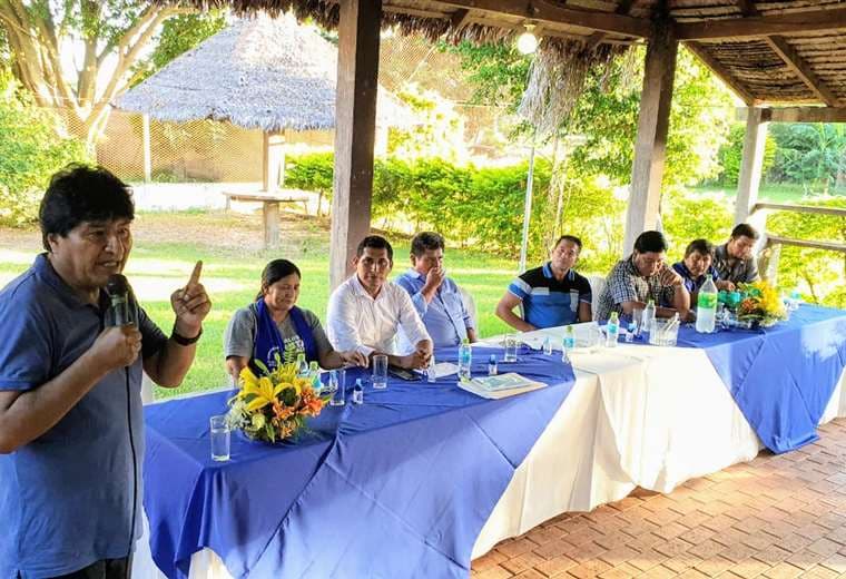 Evo se reunió con las autoridades electas de Santa Cruz (Foto: Evo Morales)