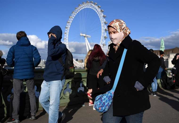 Londres registra un número cotidiano muy bajo de decesos 