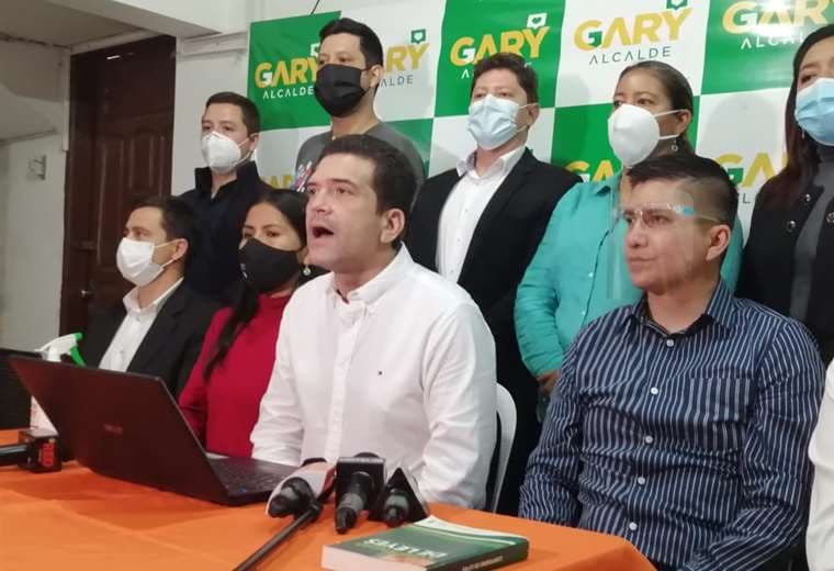 Gary Áñez acusa al alcalde electo de engañar a la población. Foto: JC Torrejón