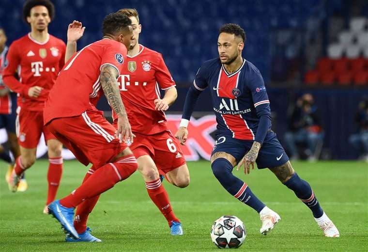 Neymar jugó un buen partido y generó oportunidades de gol para su equipo. Foto: AFP