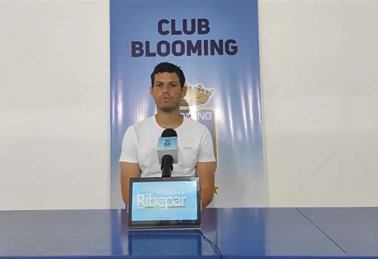 Pedro Franco, defensor de Blooming. Foto: Club Blooming 