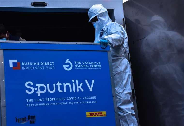 Vacunas anticovid Sputnik V llegan a Bolivia/Foto: ABI