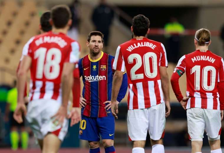Messi es el jugador más temido por los jugadores del Athletic. Foto: Internet