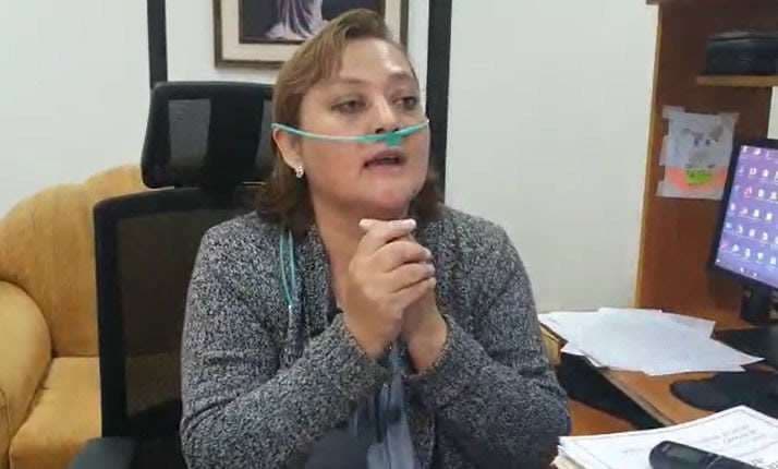 Imagen de archivo de la jueza Ximena Mendizábal