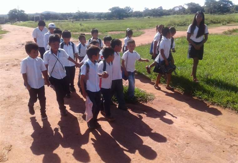 Vuelven las clases semipresenciales en San Ignacio de Velasco