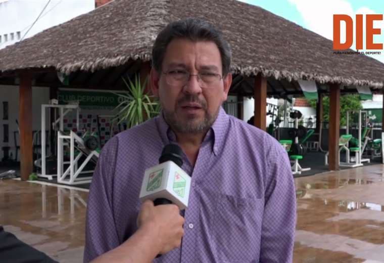Juan Montaño, gerente administrativo. Video: Club Oriente Petrolero