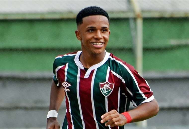 Kayky viene jugando la Copa Libertadores con el Fluminense. Foto: Internet