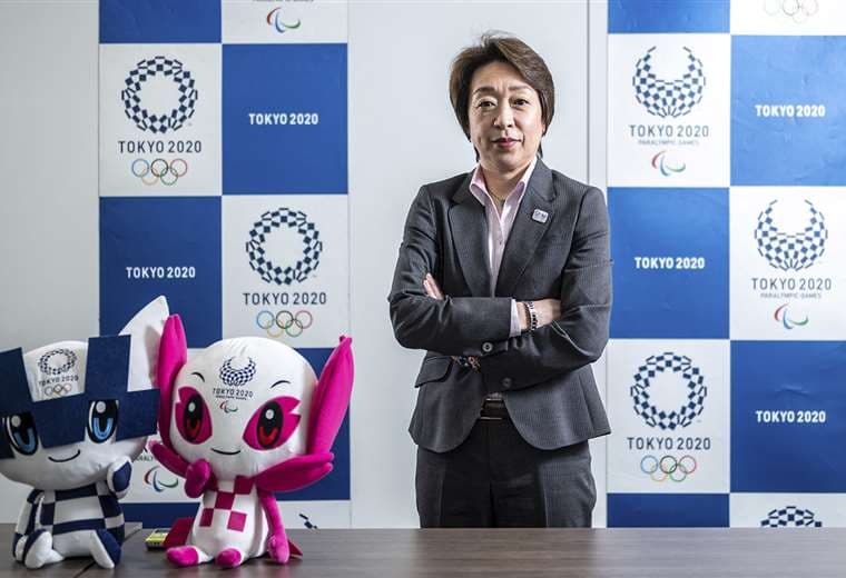 Seiko Hashimoto, presidenta del Comité Organizador de Tokio 2020. Foto: AFP