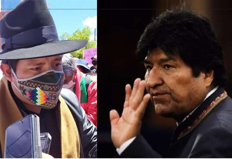 Santos Quispe desafía a Evo Morales a un debate