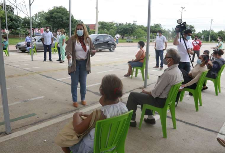 Angélica Sosa señaló al Sedes por el retardo en la entrega de pruebas. Foto: JC. Torrejón