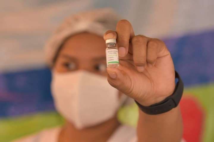 Vacunas contra el Covid-19 en Bolivia. Foto: Ministerio de Salud