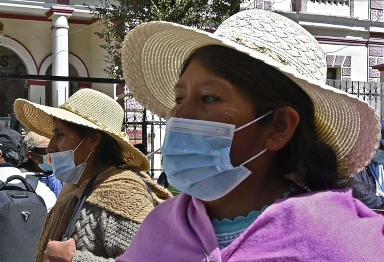 La pandemia en Bolivia. Foto: AFP