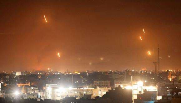 Hamas lanza cohetes hacia Israel desde Rafah, en el sur de la Franja de Gaza