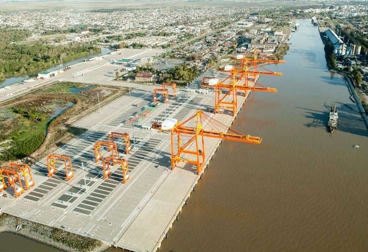 El puerto de La Plata: Foto: Todo Provincial