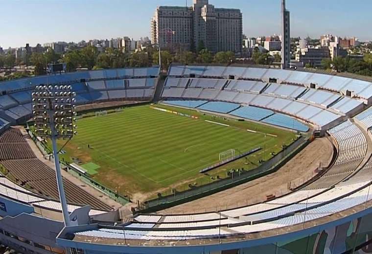 Una vista del histórico estadio Centenario de Montevideo. Foto: Internet