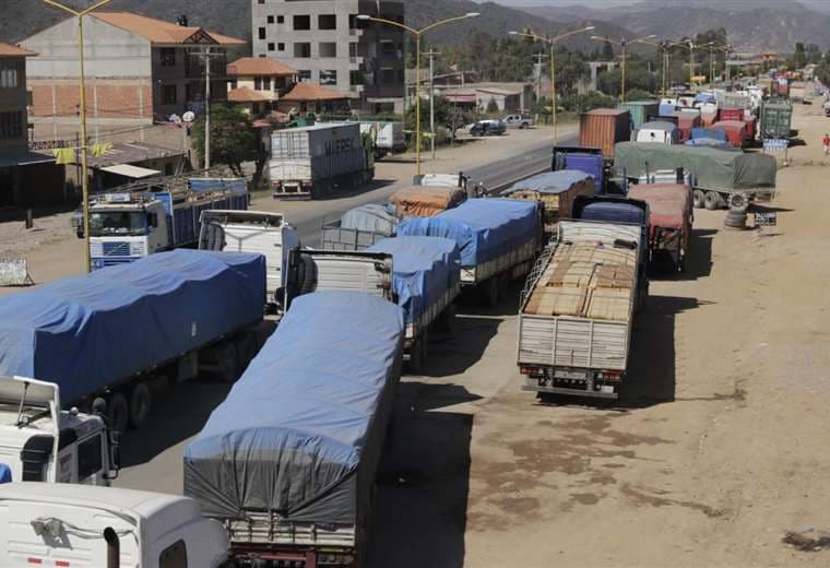 En Cochabamba siguen las medidas de presión (Foto: APG)