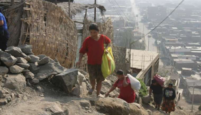 La pobreza golpea a muchas familias peruanas. Foto. Internet