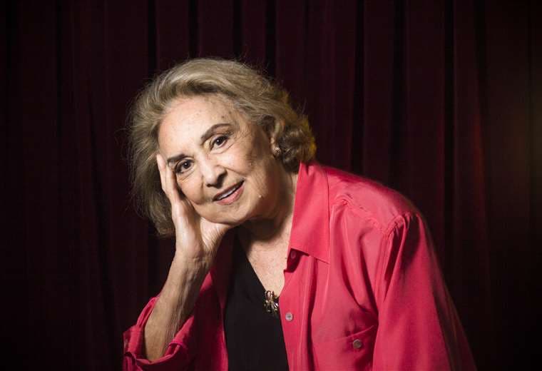 La actriz de 87 años participó en decenas de telenovelas 