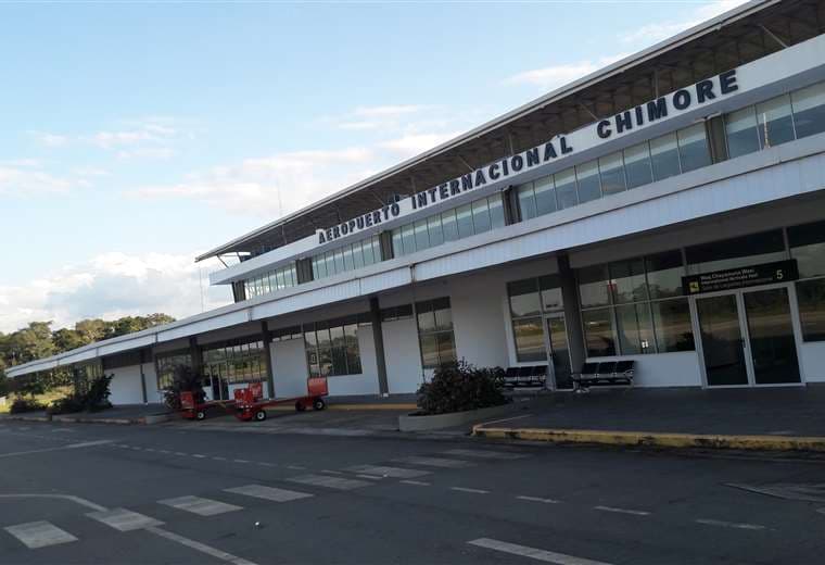 El aeropuerto de Chimoré en 2017. Foto: Iván Paredes