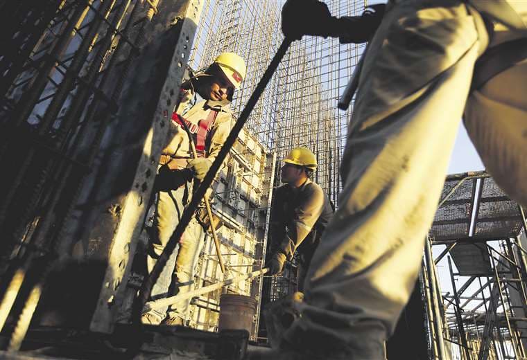 La mano de obra en la construcción es el sector más golpeado. Foto: Ricardo Montero