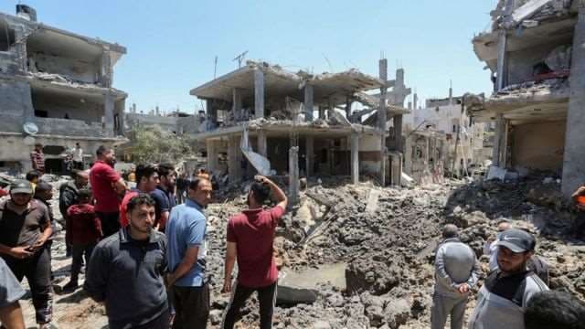 El choque se saldó con la muerte de 243 palestinos