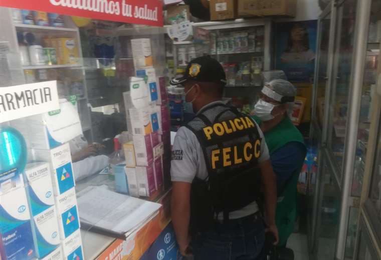 Foto Juan Delgadillo: los controles se realizaron en farmacias de la Villa Primero de Mayo