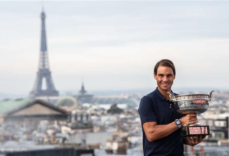 Rafael Nadal fue campeón el año pasado del Roland Garros. Foto: AFP