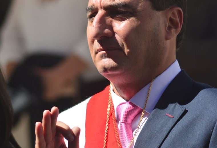 Johnny Torres, alcalde de Tarija/Foto: APG