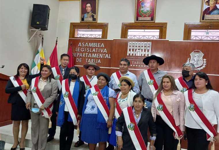 Asambleístas del MAS en Tarija