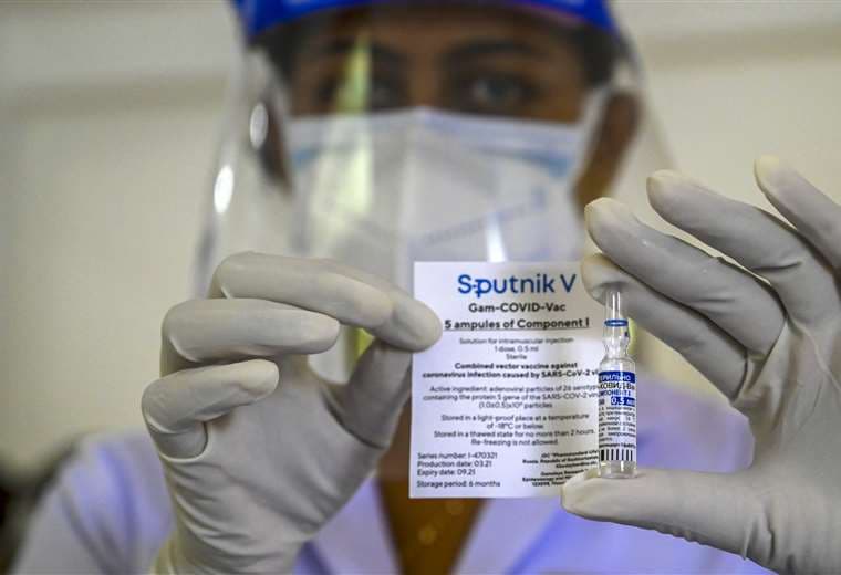 Vacuna rusa contra el covid. Foto AFP 