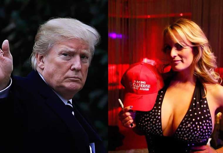 Campaña de Trump, de 2016, fue relacionada con la actriz Stormy. Foto. Internet 