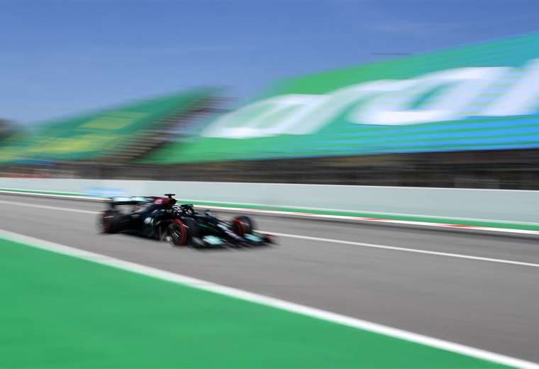 Lewis Hamilton, piloto británico del equipo Mercedes. Foto: AFP
