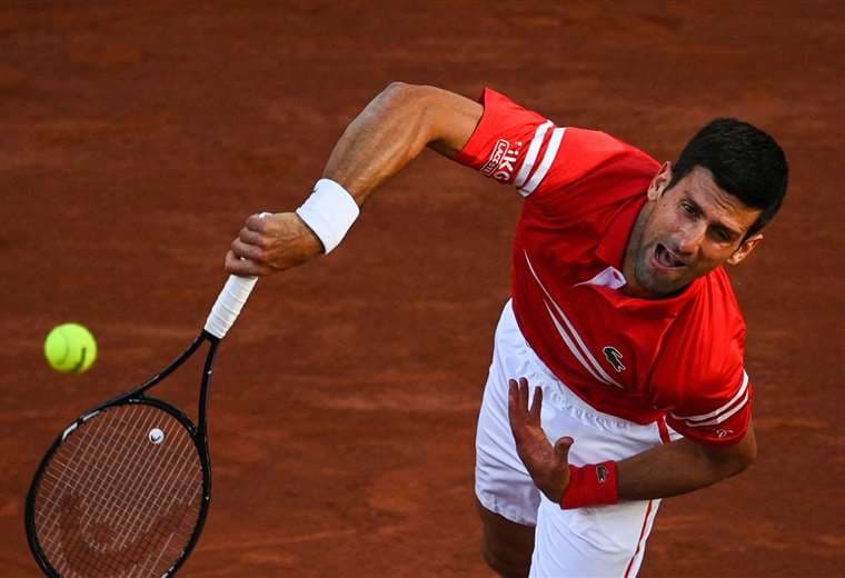 Djokovic dijo que jugó su mejor tenis ante Nadal. Foto: AFP