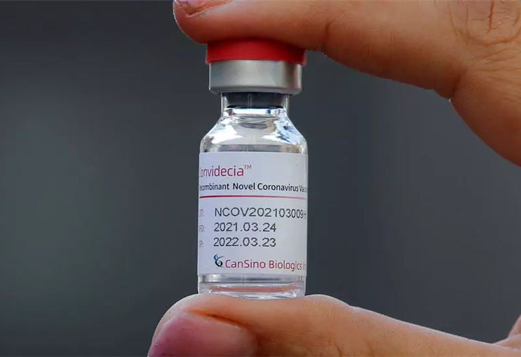 La vacuna Convidecia será aplicada en Argentina