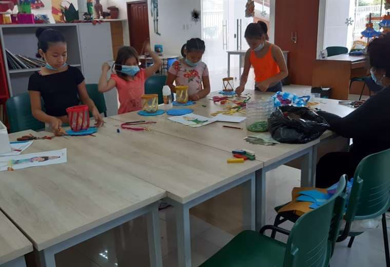 Vacaciones útiles permite que los niños tengan talleres de diversos tipos