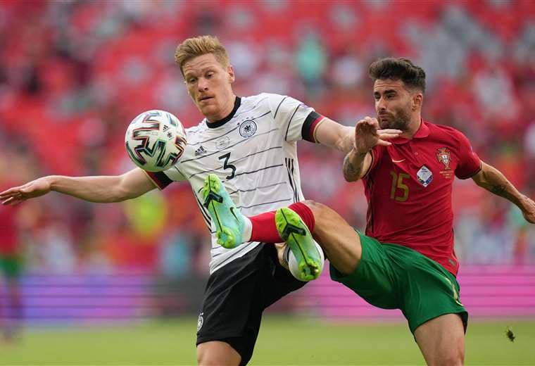 Alemania y Portugal se enfrentaron este sábado en Múnich. Foto: AFP