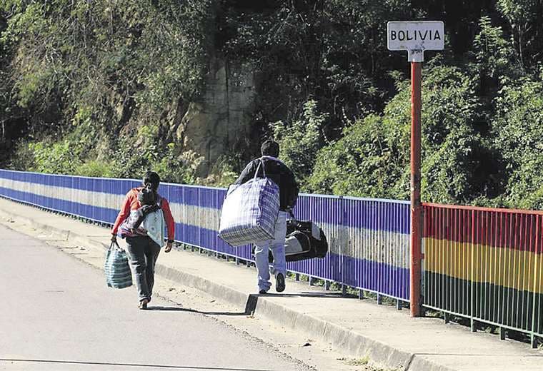 La frontera al sur es controlada por fuerzas policiales y militares de Bolivia y Argentina