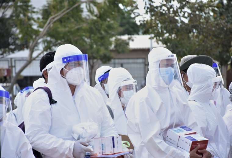 El Ministerio de Salud destino 44 médicos para reforzar las brigadas de la Alcaldía.