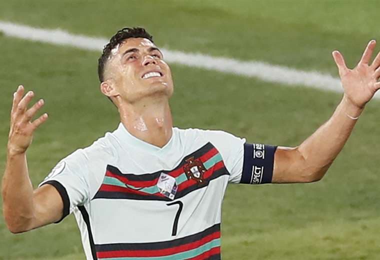 El delantero Cristiano Ronaldo cumplió 36 años en febrero. Foto: AFP