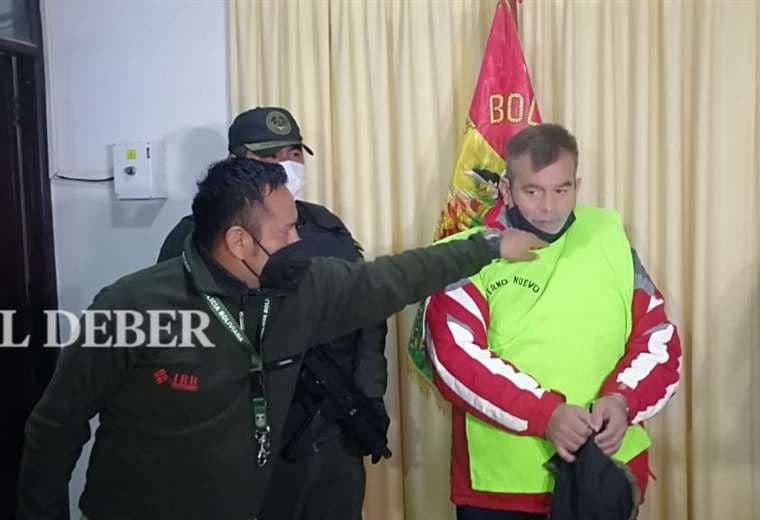 Saavedra cumplirá su condena en Palmasola. Foto Juan Carlos Torrejón 