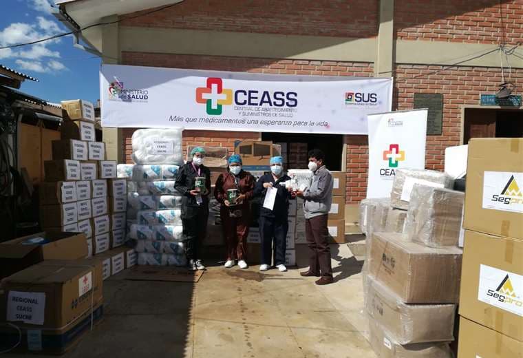CEASS de Chuquisaca recibe la ayuda ministerial